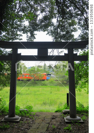 小湊鐵道“板橋車站和神社的鳥居” 131950698