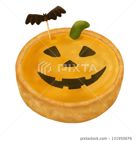 南瓜燈風格的萬聖節南瓜塔插圖 南瓜燈風格的萬聖節南瓜塔插圖 131950876