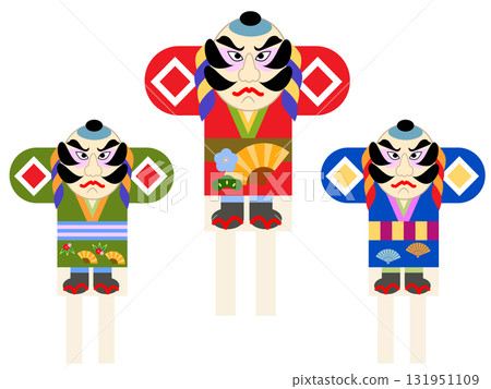Illustration set of the Yakute kite (event 25) Illustration set of the Yakute kite (event 25) 131951109