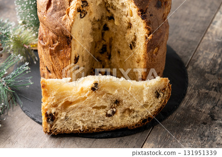 Traditional Italian Panettone 131951339