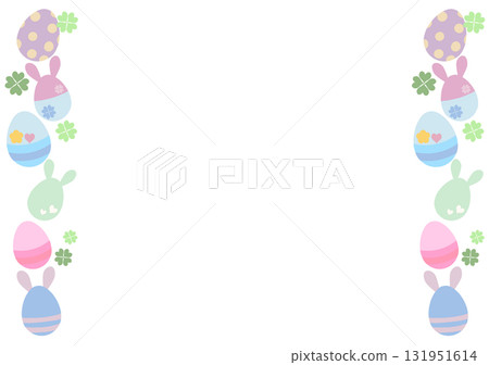 Easter frame Easter frame 131951614