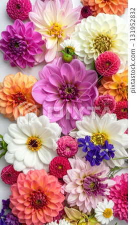 Romantic pink rose petals and water lilies bloom beautifully in nature for a wedding celebration 131952832