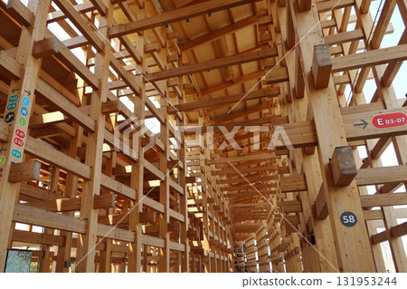 大阪關西世博會（EXPO2025）的大型屋頂環 131953244