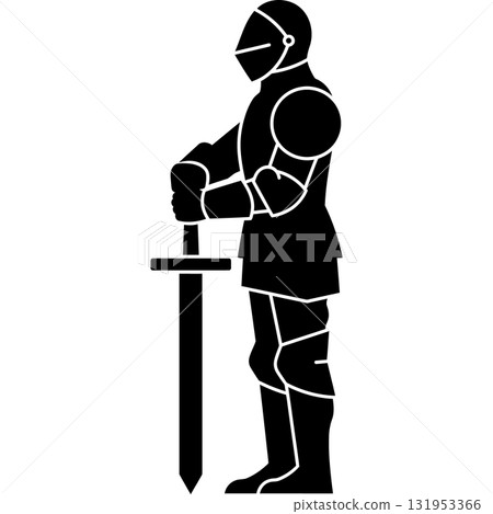 Fantasy Silhouette Icons 131953366