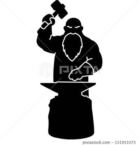 Fantasy Silhouette Icons 131953373