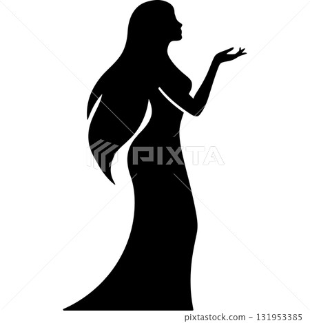 Fantasy Silhouette Icons 131953385