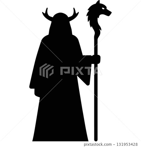 Fantasy Silhouette Icons 131953428
