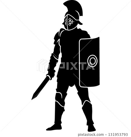 Fantasy Silhouette Icons 131953793