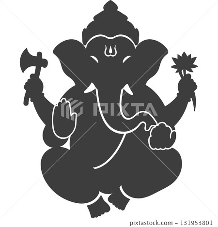 Fantasy Silhouette Icons 131953801