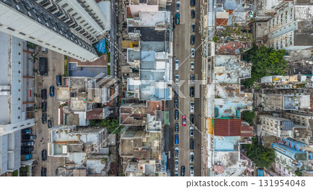 Oct 6 2025 Historic Tong Lau Buildings in Kowloon City Streets 131954048