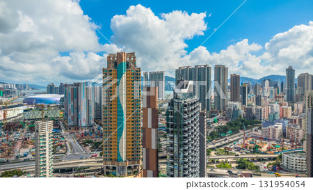 Oct 6 2025 Kai Tak Development Site in Hong Kong Kowloon Oct 6 2025 Kai Tak Development Site in Hong Kong Kowloon 131954054