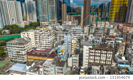 Oct 6 2025 Historic Tong Lau Buildings in Kowloon City Streets Oct 6 2025 Historic Tong Lau Buildings in Kowloon City Streets 131954074