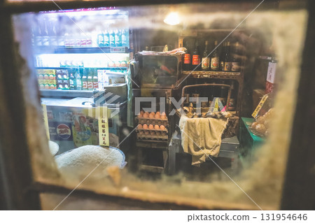 Sept 27 2025 Cozy Asian Grocery Shop Interior With Bottles, Cans, Eggs Sept 27 2025 Cozy Asian Grocery Shop Interior With Bottles, Cans, Eggs 131954646