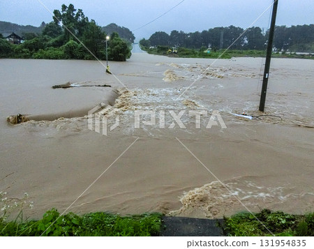 Flood damage 131954835