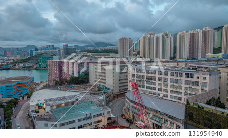 Sept 28 2025 Industrial Facility Scene in Yau Tong District Sept 28 2025 Industrial Facility Scene in Yau Tong District 131954940