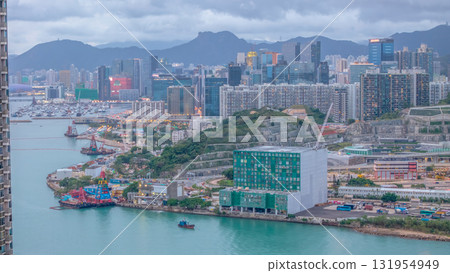 Sept 28 2025 Industrial Facility Scene in Yau Tong District Sept 28 2025 Industrial Facility Scene in Yau Tong District 131954949