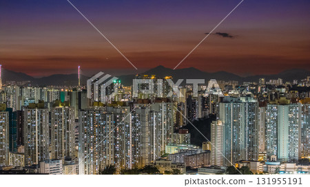 Oct 3 2025 Shek Kip Mei Night View with City Lights 131955191