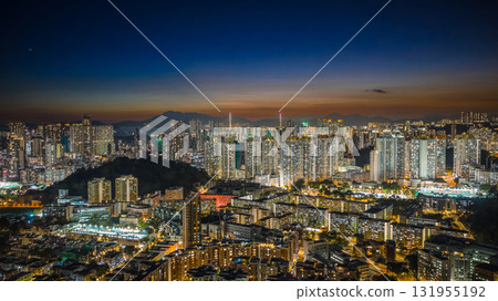 Oct 3 2025 Shek Kip Mei Night View with City Lights 131955192