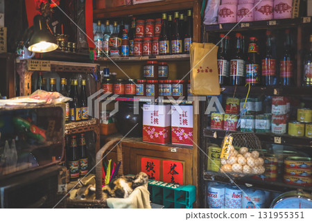 Sept 27 2025 Cozy Asian Grocery Shop Interior With Bottles, Cans, Eggs Sept 27 2025 Cozy Asian Grocery Shop Interior With Bottles, Cans, Eggs 131955351