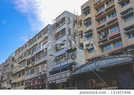 Sept 27 2025 Old Urban Building Facade With Glass Windows And Weathered Concrete Sept 27 2025 Old Urban Building Facade With Glass Windows And Weathered Concrete 131955406