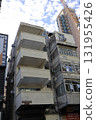 Sept 27 2025 Construction Scene With Balconies and Crane Over Modern City Buildings 131955426