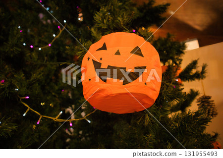 Fun and cute Halloween ghost pumpkins for October 131955493