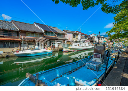 Streetscape of the Yoshiwara district in Maizuru, Kyoto 131956884