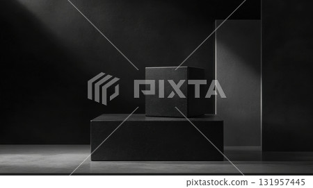 Dark Minimalist Product Display. Dark Minimalist Product Display. 131957445