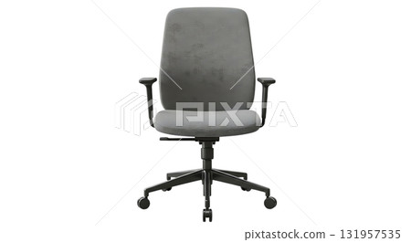 Comfortable office chair with sleek design, perfect for long work hours, promoting good posture and productivity in a modern workspace or home office 131957535