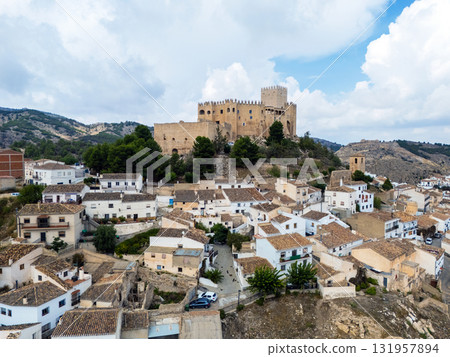Velez-Blanco, picturesque village in province of Almeria, Andalusia, Spain 131957894