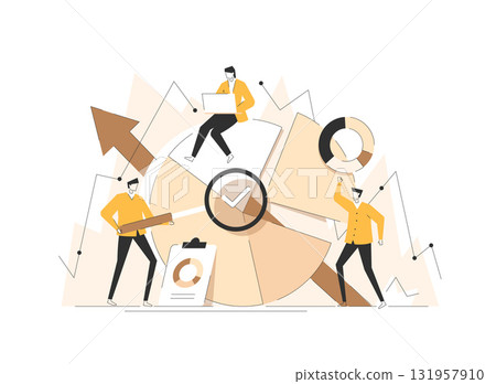 Financial Auditing,Reviewing financial statements for accuracy, ensuring compliance with regulations, audit analysis concept Financial Auditing,Reviewing financial statements for accuracy, ensuring compliance with regulations, audit analysis concept 131957910