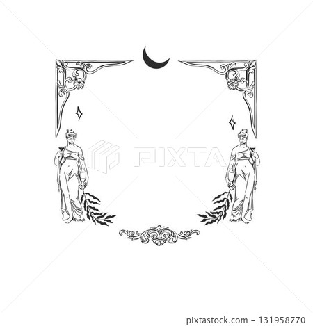 vintage antique vase ornaments frame swirls and scrolls decorations retro design vector frames and invitations, greeting cards, certificates borders,hand drawn ancient line frame. vintage antique vase ornaments frame swirls and scrolls decorations retro design vector frames and invitations, greeting cards, certificates borders,hand drawn ancient line frame. 131958770