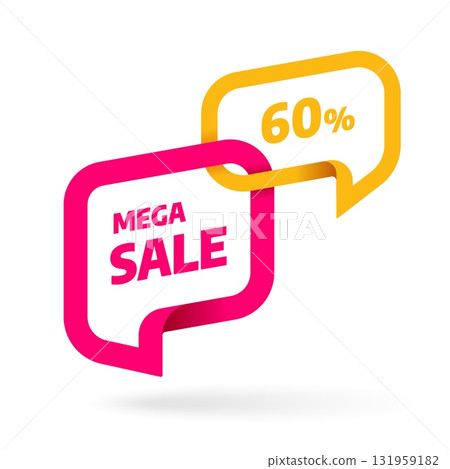 Sale banner template design. Special offer. Vector illustration. Sale banner template design. Special offer. Vector illustration. 131959182