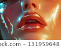Radiant Glass-Effect Makeup Transforms Skin Into a Stunning Work of Art Generative AI 131959648