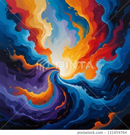 Rainbow-colored background 131959764