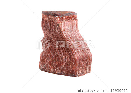 Vivid Ox Eye Stone on Isolated Background 131959961