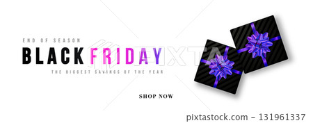 Bold Black Friday design with vibrant colors and eye-catching gr Bold Black Friday design with vibrant colors and eye-catching gr 131961337