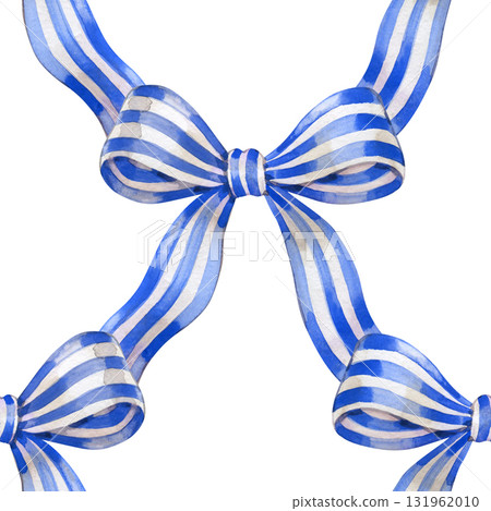 Coquette ribbons and Bows Seamless Pattern Romantic Vintage Inspired Design 131962010