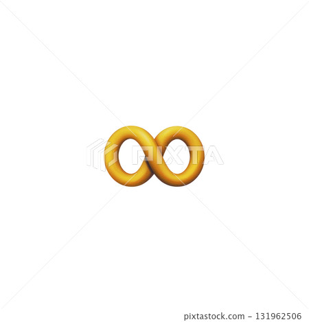 This features golden infinity symbol transparency background, representing endlessness and continuity. symbol is smooth and shiny, conveying sense of elegance and timelessness. golden infinity This features golden infinity symbol transparency background, representing endlessness and continuity. symbol is smooth and shiny, conveying sense of elegance and timelessness. golden infinity 131962506