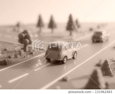 乘坐微型汽車穿越大自然的寧靜之旅 乘坐微型汽車穿越大自然的寧靜之旅 131962883