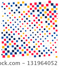 Abstract geometric pattern with colorful square 131964052