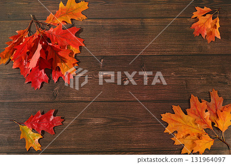 Hello, Autumn A vibrant autumn abstract composition with maple leaves, a beautiful still life, and a Thanksgiving concept, banner and design template, greeting card, and greetings Hello, Autumn A vibrant autumn abstract composition with maple leaves, a beautiful still life, and a Thanksgiving concept, banner and design template, greeting card, and greetings 131964097