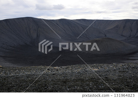 Mountains of black coal. Dark gray granite background Mountains of black coal. Dark gray granite background 131964823
