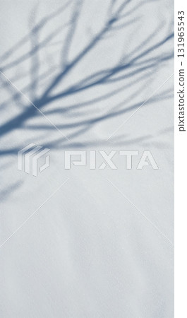 A crisp, abstract pattern of dark tree branch shadows stretches across a pristine white textured surface, creating a serene and minimalist winter background with abundant copy space. A crisp, abstract pattern of dark tree branch shadows stretches across a pristine white textured surface, creating a serene and minimalist winter background with abundant copy space. 131965543