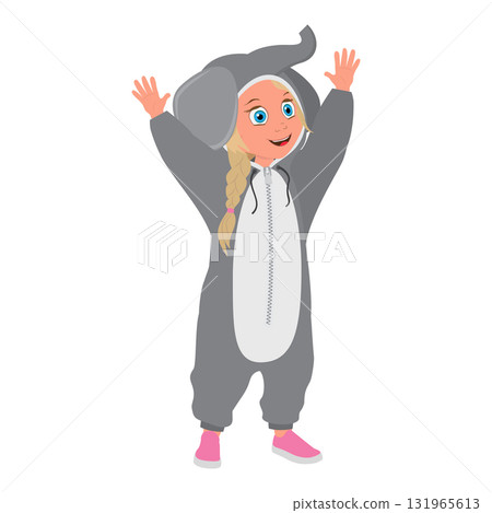 3D Isometric Flat Vector Illustration of cute Pajamas For Kids, Childrens Animal-themed Outfit for Dress-Up and Costume Play. Item 4 3D Isometric Flat Vector Illustration of cute Pajamas For Kids, Childrens Animal-themed Outfit for Dress-Up and Costume Play. Item 4 131965613