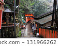 Kyoto: Fushimi Inari Shrine with its thousand torii gates 131966262