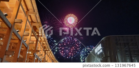 關西世博煙火夢島落幕 131967645