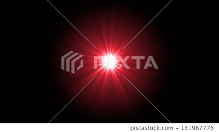 Lens flare material ③ Red Lens flare material ③ Red 131967776