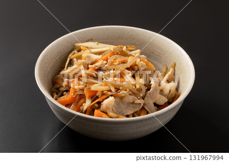 金平牛蒡豬肉 金平牛蒡豬肉 131967994