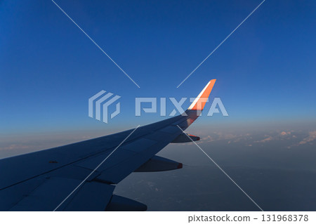 Landscape seen from an airplane Landscape seen from an airplane 131968378
